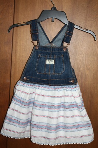 CLASSIC OSHKOSH DENIM BLUE JUMPER DRESS 