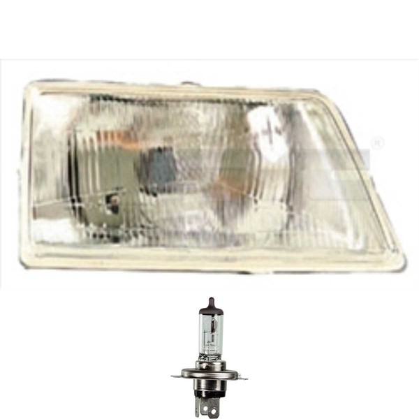 Scheinwerfer Rechts H4 FüR Peugeot 205 II 20A/C 741B 20D 741A/C Inkl. Lampen-image