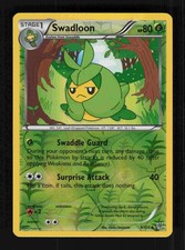 Swadloon - 9/135 - Reverse Holo - LP - Plasma Storm - Pokemon on eBay