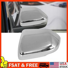 1PCS Exterior Wing Mirror Cover Cap Left Side Chrome For Ford Explorer 2020-2026