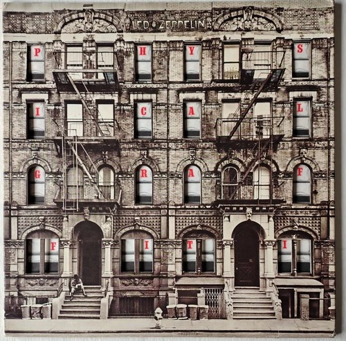 LED Zeppelin Physical Graffiti 1975 Vinyl Lp A1 First Pressing, German, Superb