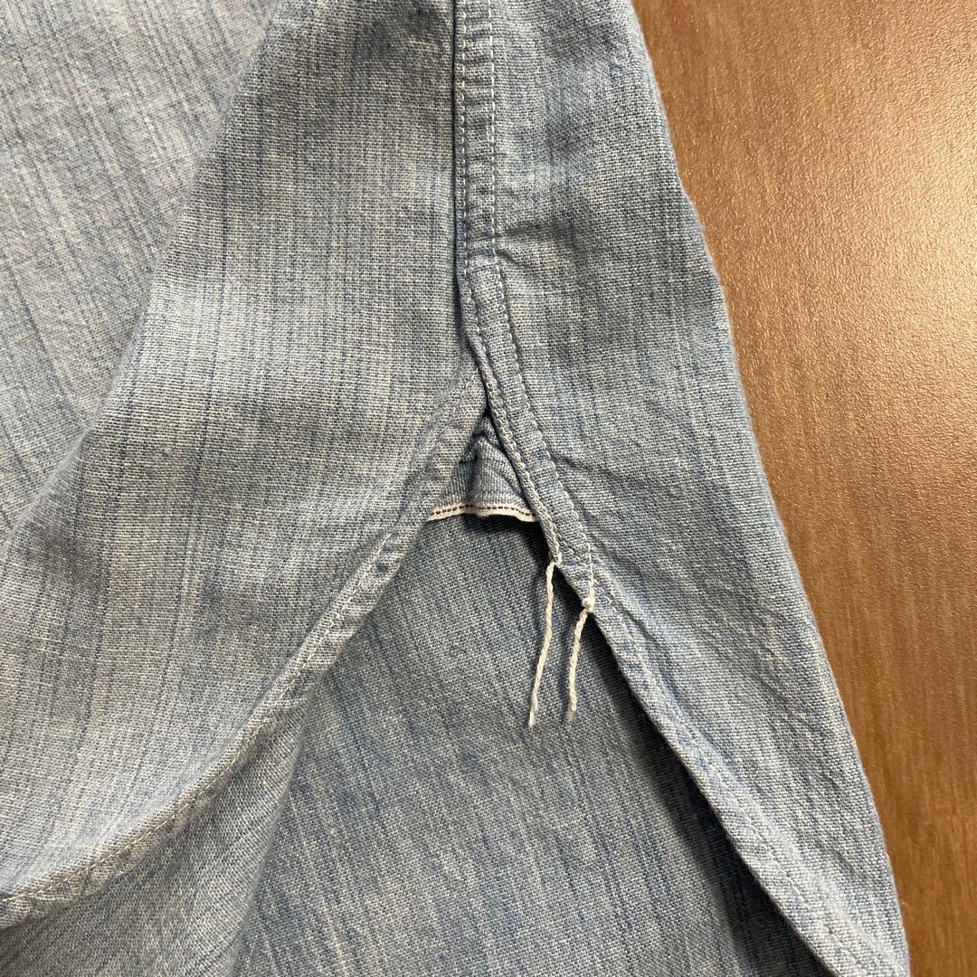 BUZZ RICKSONS Buzz Ricksons Chambray Shirt Made i… - image 7