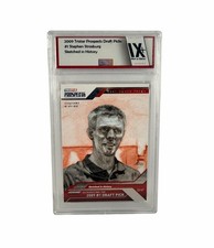 2009 TRISTAR Prospects Plus - Stephen Strasburg #1 Draft Pick Graded Card