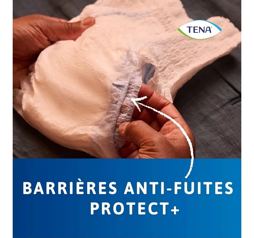 TENA Pants Night Plus Taille M x24 – Culottes Absorbantes Incontinence Adulte –  - Photo 2/4
