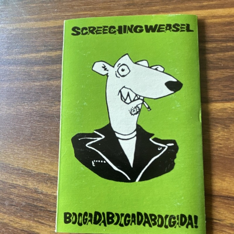 Screeching Weasel Boogadaboogadaboogada! Cassette Punk Lookout! LK62C UFO’s Rock