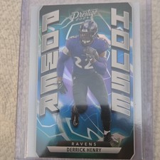 2024 Panini Prestige - Derrick Henry PowerHouse Insert #PH-DHY Baltimore Ravens