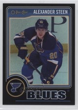 2014-15 O-Pee-Chee Black Rainbow 68/100 Alexander Steen #191 3o2