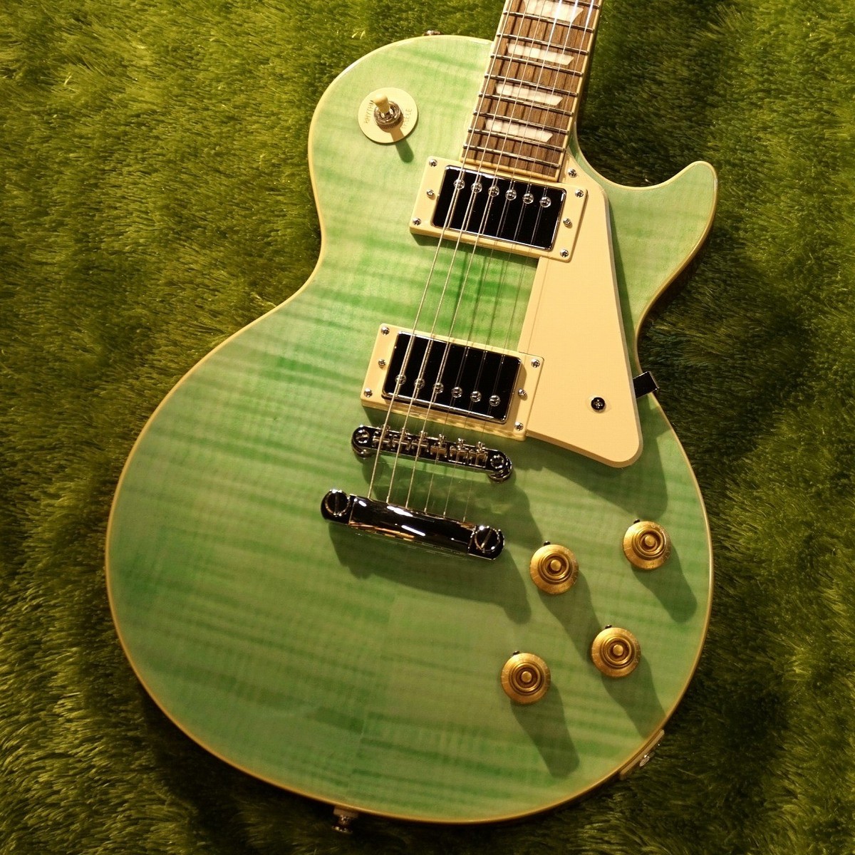 Epiphone NEW Les Paul Standard 50s Figured Top ~Seafoam Green