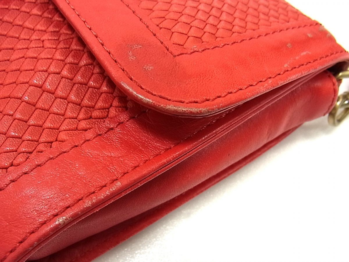 LONGCHAMP Gabby Leather Shoulder Bag Python Embos… - image 10