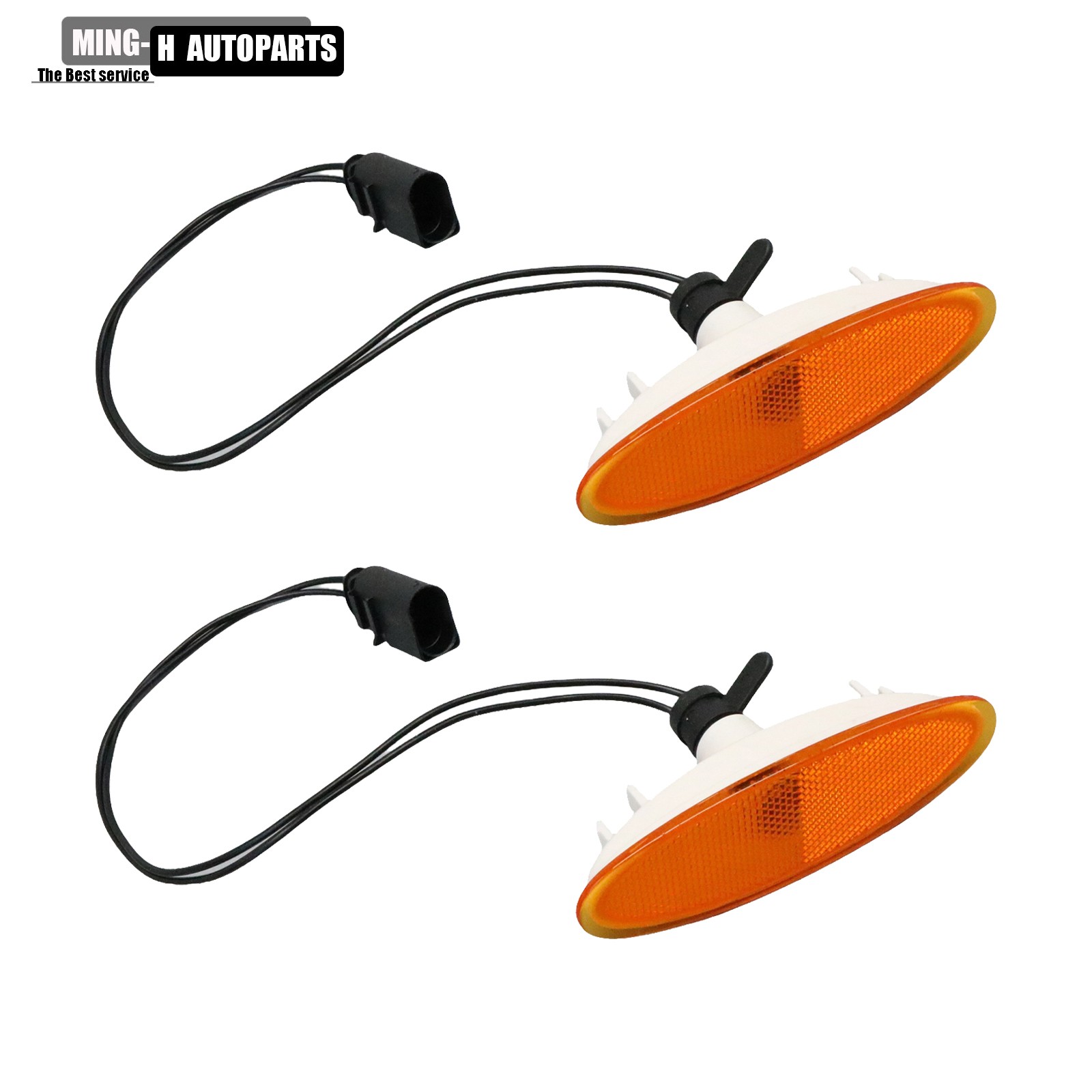 2Pcs Quality Front Bumper Side Marker Light Lamp for Bentley Gt Gtc Flying Spur