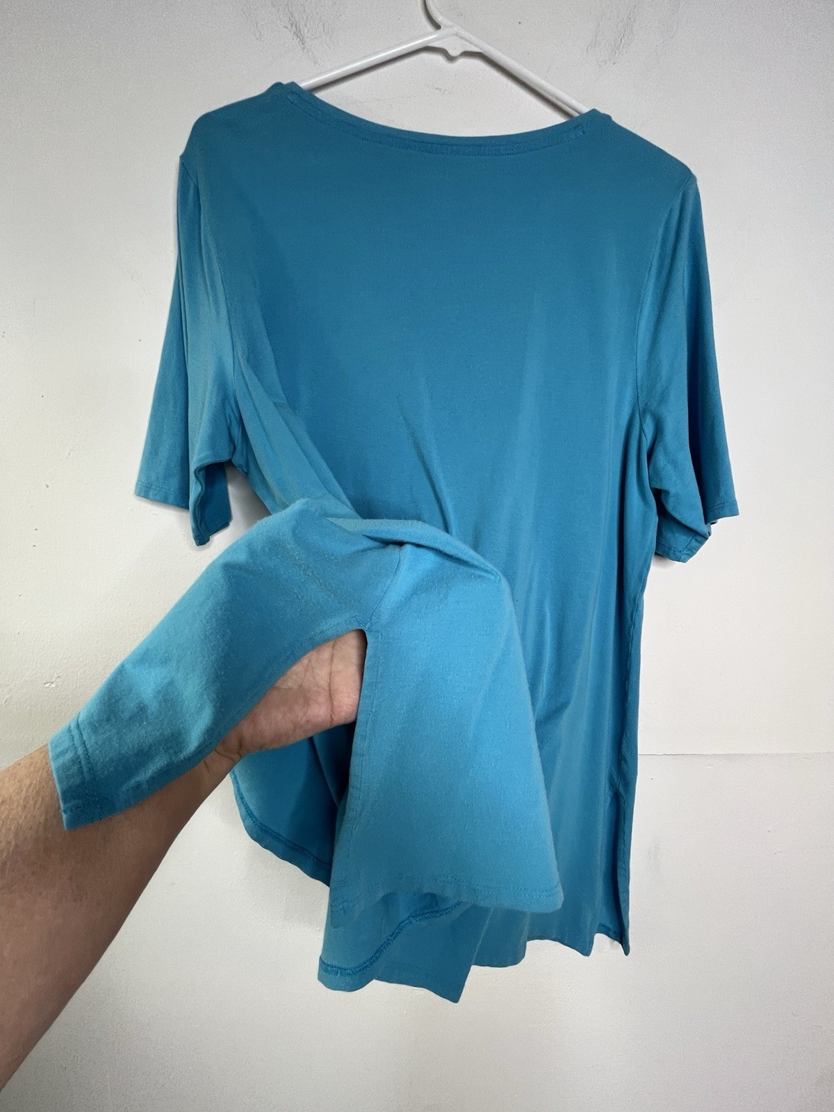 Chicos Beach Wave Blue Solid Layering basic ultim… - image 3