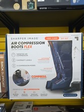 Large / XL - Sharper Image Powerboost Air Compression Boots Leg Massager