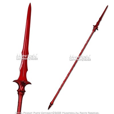 80  Gae Bolg Cu Chulainn Fate Lance Spear Stainless Steel Red Fantasy Anime Game