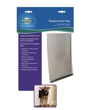 PetSafe PAC11-11039 Plastic Pet Door Replacement Flap - Pet Door Accessory LARGE