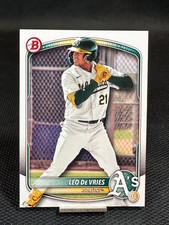 2025 Bowman Draft  LEO DE VRIES  #BD-87
