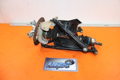 2007 KAWASAKI BRUTE FORCE 650 4X4 I FRONT LEFT STEERING KNUCKLE SPINDLE W A ARMS