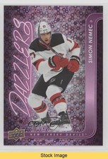 2024-25 Upper Deck Series 1 Dazzlers Pink Simon Nemec #DZ-32 READ 0cq4