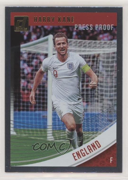 2018-19 Panini Donruss Press Proof Silver Harry Kane #123 01eh