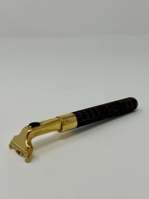 Vintage Gillette ATRA Elite Safety Razor - Limited Edition Gold - Z 1