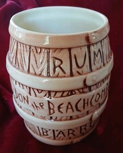 Vintage Don The Beachcomber Rum Barrel Tiki Rarer Royal Haeger Version Excellent