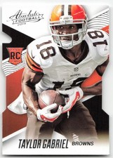 2014 Panini Absolute #104 Taylor Gabriel Retail