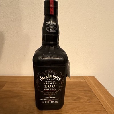 Jack Daniel s Old No. 7  Mr. Jack s 160th Birthday  Tennessee Whiskey 1,0 L 40%