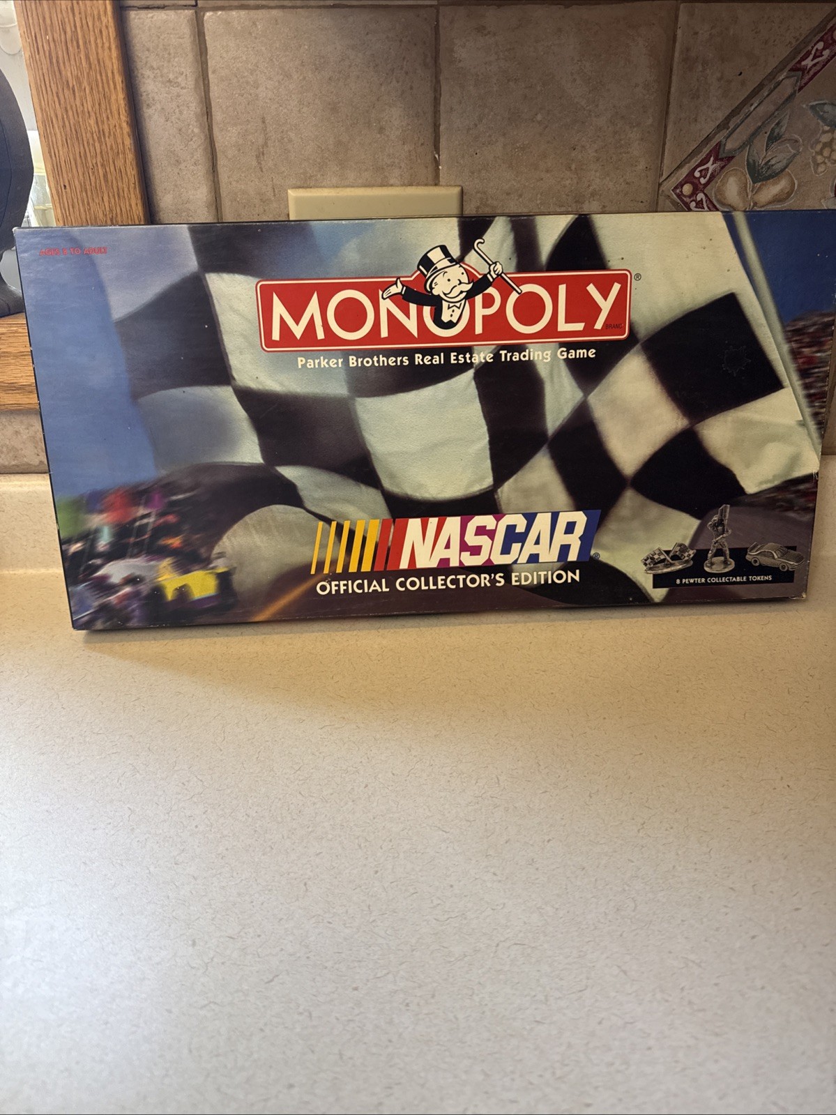 Monopoly NASCAR Official Collector's Edition Board Game Complete 1997 RARE