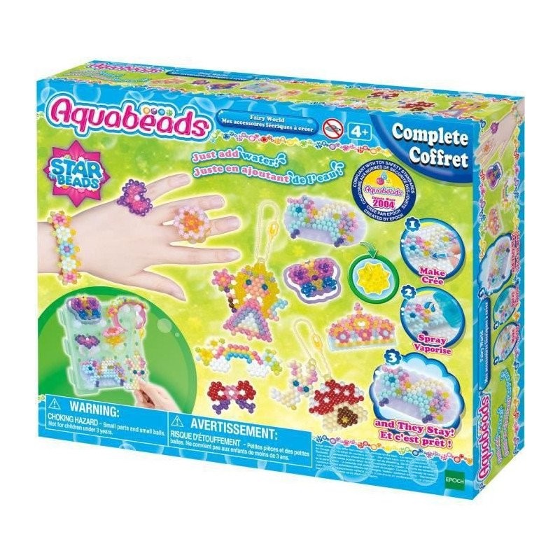 Aquabeads mes accessoires féériques pour occuper les enfants calmement à la maison