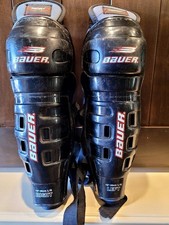 Bauer Impact 300 Shin Guards, Large, 15 Inches