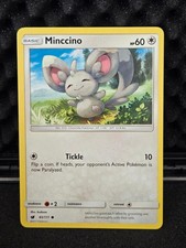 Minccino 85/111 Common Crimson Invasion Pokemon Near Mint