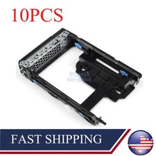 10X 2.5"/3.5" Hard Drive Tray Caddy W/Adapters For Dell Precision 1B51FK200-600