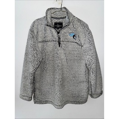 Boxercraft Mount Saint Mary College Knights Grey Sherpa Quarter Zip Fleece XL