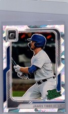 2026 Donruss Optic James Tibbs III Cracked Ice Prizm 23/25 Dodgers