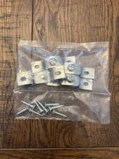 Heavy-duty Bracket Assembly Mounting Clamps For Mirror Supports - Set Of 4