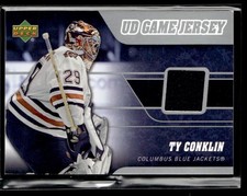 2006-07 Upper Deck Jerseys Ty Conklin Columbus Blue Jackets #J-TC