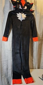 Disguise Youth Shadow Costume Sonic 3 Movie Fleece Hooded Jumpsuit Large 10-12