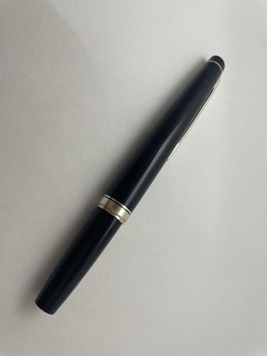 Vintage Pilot Elite Pocket Fountain Pen 18K EF Nib Black Japan
