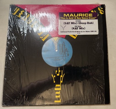 Maurice Joshua - This Is Acid (A New Dance Craze) (12'') 1988 Vendetta Records (2