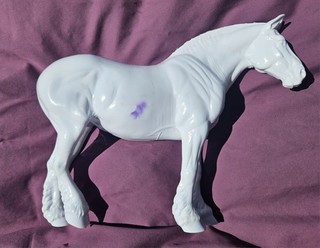 Stone Horses Factory Blank Body Model Horse Traditional Peter Stone Draft Mare