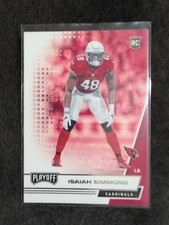 2020 Panini Playoff #276 Isaiah Simmons Arizona Cardinals Rookie Football Card
