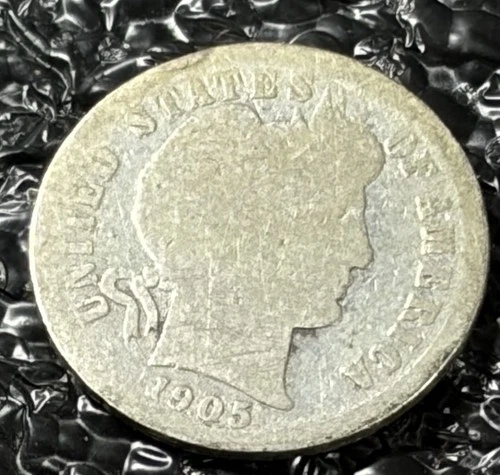 1905-S Barber Dime