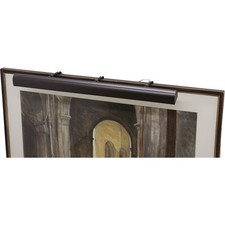 House of Troy T36-81 Classic Traditional Picture Light Mahogany Bronze