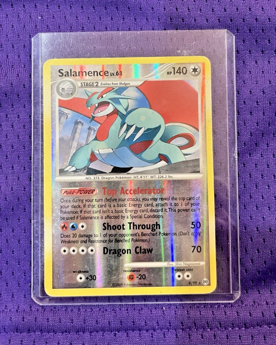 Salamence 8/99 Arceus Reverse Holo Rare 2009 Pokémon TCG Near Mint NM