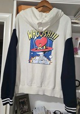 BT21 Tata Zip Up Hoodie Size Large
