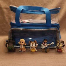 Toniebox Red Player w/Travel Case, Charger, and 5 Tonie Characters