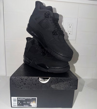 Jordan Air Jordan 4 Retro Black Cat Black/Black/Light Graphite CU1110-010