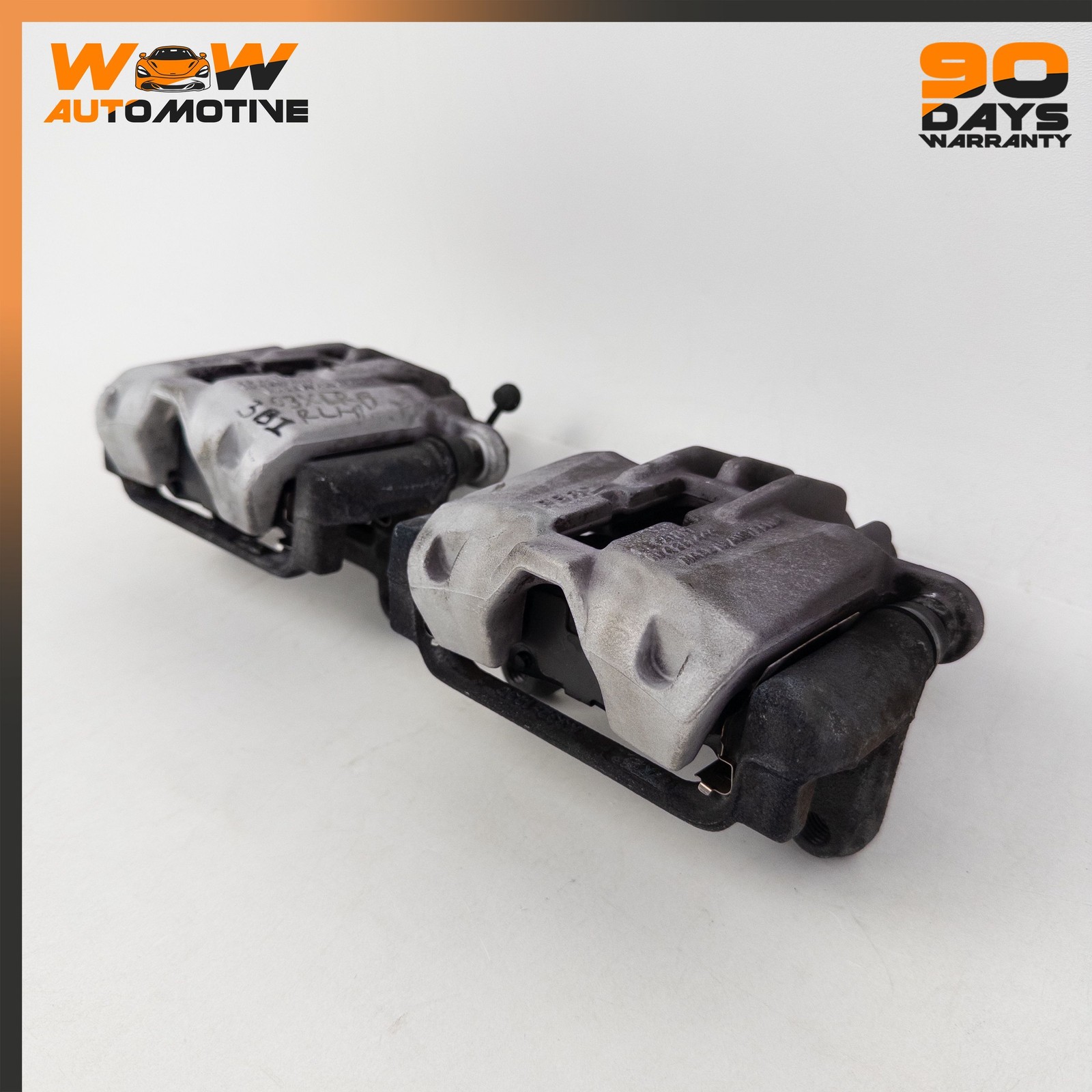 04-13 CADILLAC XLR CORVETTE C6 REAR LEFT RIGHT BRAKE CALIPER ASSEMBLY SET OEM