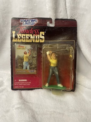 1995 Vintage Starting Lineup Golf Timeless Legends Arnold Palmer w/ Card