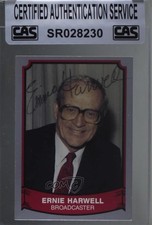 CAS Certified 1989 Pacific Baseball Legends 2nd Series Ernie Harwell Sealed ow6