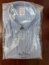 Brooks Brothers dress shirt 16.5 36 Traditional Fit Tag 118